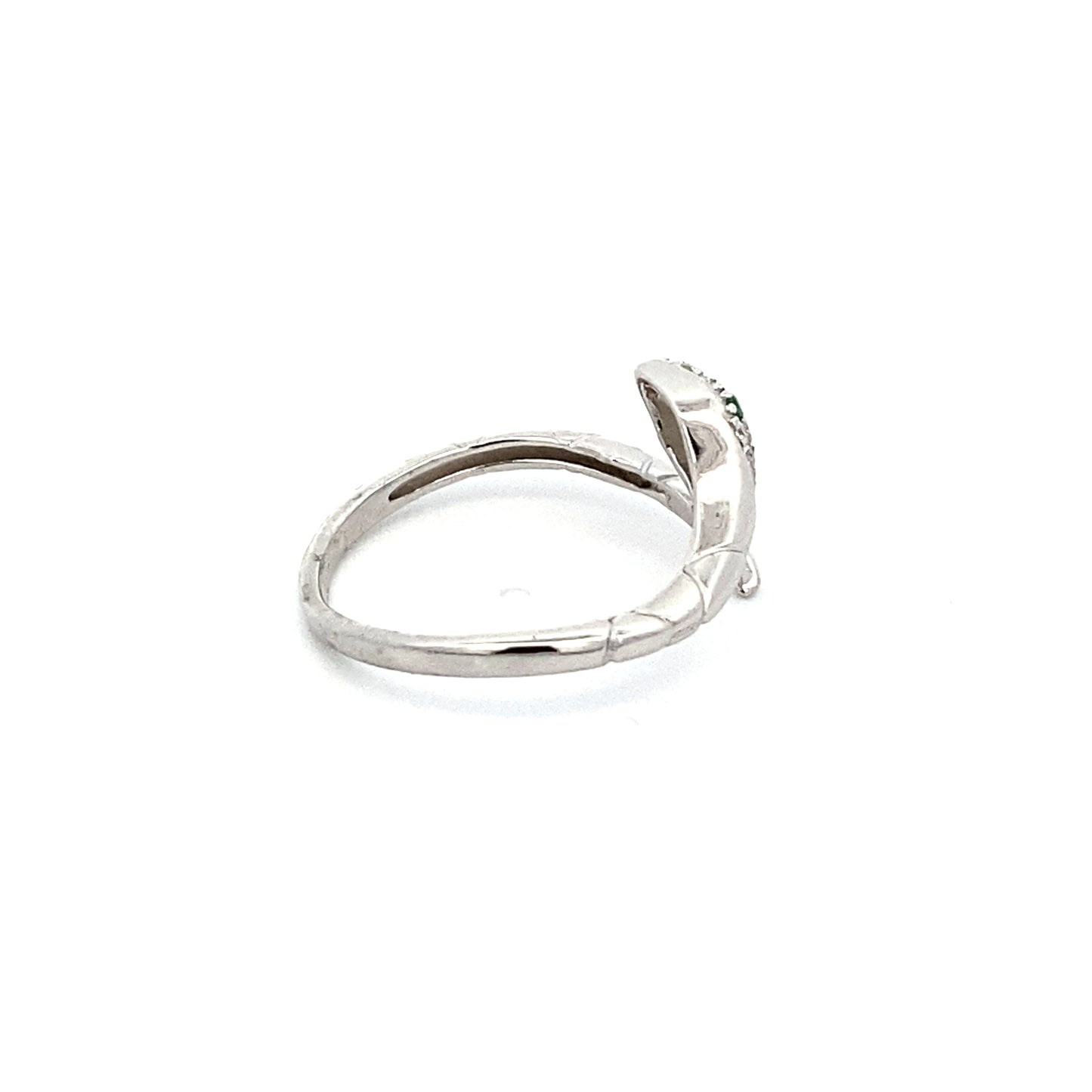 Snake Wraparound Ring Side View